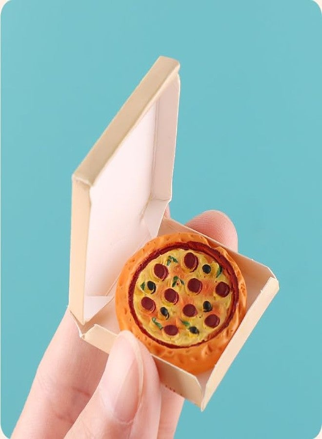 Kryoflare Miniature Pizza Box Set, 1:6 and 1:12 Scale, Dollhouse Food Accessories, Detailed Pizza Box with Printed Graphics Doll Pepperoni Pizza and Authentic Style Pizza Box.Girl Dolls Kitchens & Furniture - Image 3